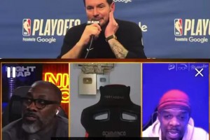 单打乔：感谢雷迪克给布朗尼上场机会！虽然节奏太快后者还不适应